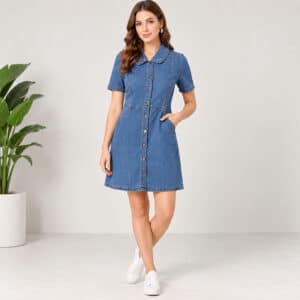 Women’s Denim Shirt Dress